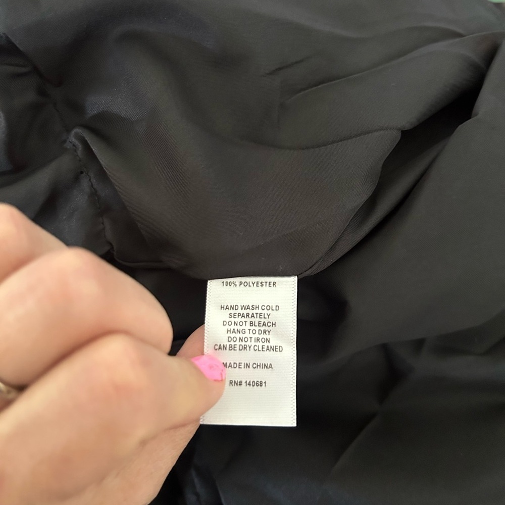 NWT Unique Vintage Black Strawberry Dress Large 10/12 strawberry novelty dress - Picture 12 of 13